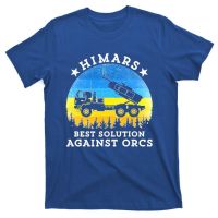 Himars Best Solution Against Orcks Army Ukraine Men T-Shirt Short Sleeve Casual Cotton O-Neck Summer TShirts