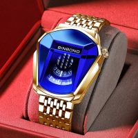 Mens watch fashion and personality trend the market watch style locomotive concept watch male domineering black table of science and technology --238811Hot selling mens watches❁ↂ