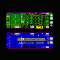 Xiong 3S 20A Li-ion LITHIUM Battery 18650 Charger PCB BMS Protection BOARD 12.6V