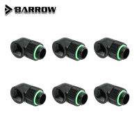 Barrow 90 Degree Rotary Fitting G1/4 Male to Female Hard Tube Fitting Multi-Link Adapter Fittings for Computer Water Cooling Valves