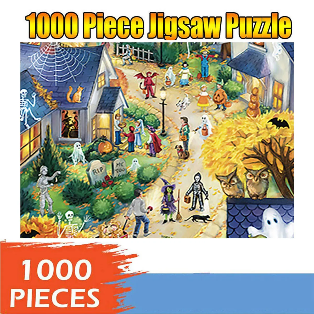 Ready Stock One Piece 1000 PCS Anime Puzzle Rainbow Colorful Round Puzzle  Jigsaw Puzzle Paper Intellectual Game Relieve Stress 1000pcs  Lazada
