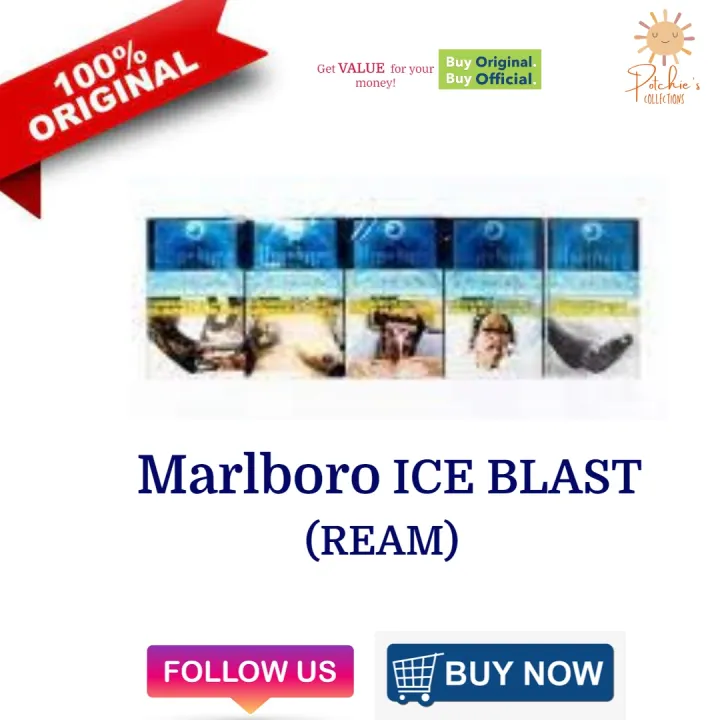 Marlboro Ice Blast Ream (10 Packs, Fliptop) Lazada PH
