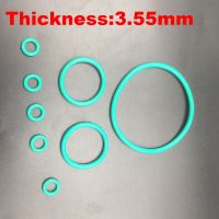 15pcs 17x3.55 17*3.55 18x3.55 18*3.55 19x3.55 19*3.55 ID*THK Green Fluoro FKM Fluorine Rubber Washer Oil Seal O Ring Gasket Bearings Seals