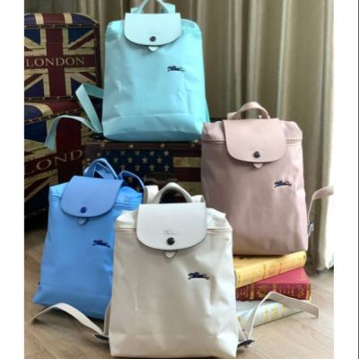 สีพาสเทล กระเป๋าเป้ Longchamp Pastel LE PLIAGE Club Backpack