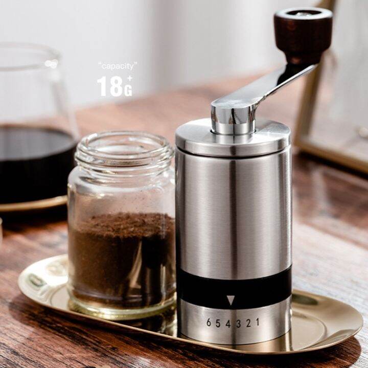 hot-new-เครื่องบดกาแฟแบบแมนนวลพร้อมโรงสีข้อเหวี่ยง-burrhandle-ทรงกรวยสำหรับกาแฟหยดเอสเพรสโซ่ฝรั่งเศส