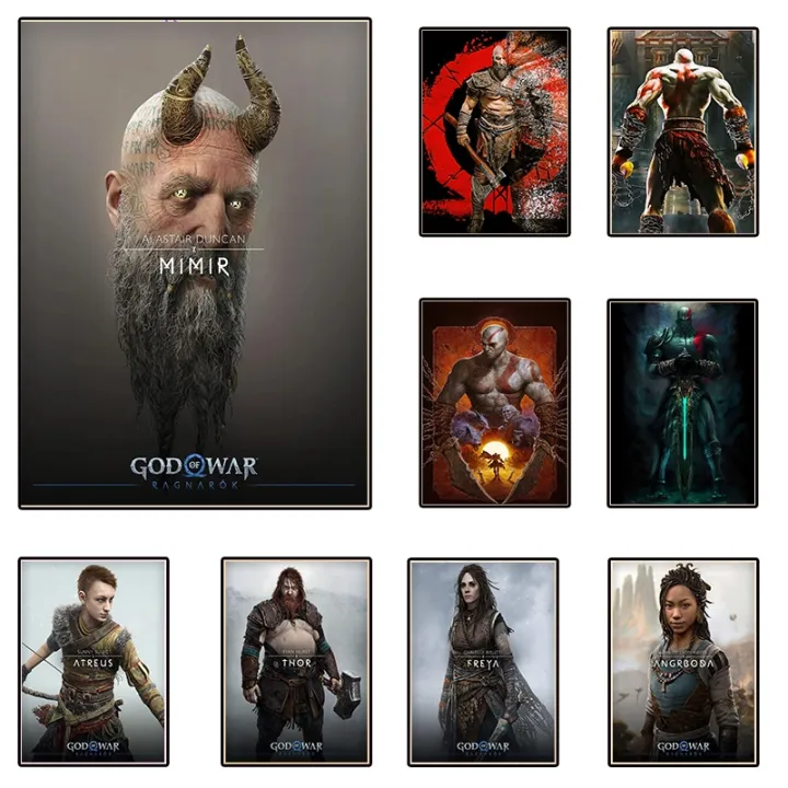 Anime Pop Game God of War Ragnarok Poster Aesthetics Kratos Gaming Canvas Painting For Wall Art Gamer Room Decor Home Decoration | Lazada PH Anime Pop Game God of War Ragnarok Poster Aesthetics Kratos Gaming Canvas Painting For Wall Art Gamer Room Decor Home Decoration | Lazada PH