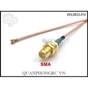 Dây chuyển UFL IPEX To SMA RF Connector Pigtail Cable có Kim