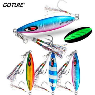  Goture Lead Head Jigs Soft Fishing Lures with Hook