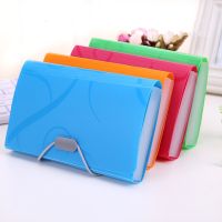 【CW】 A6 Expanding Wallet Organ File Organizer Data Book Bill Folder School Office Binder