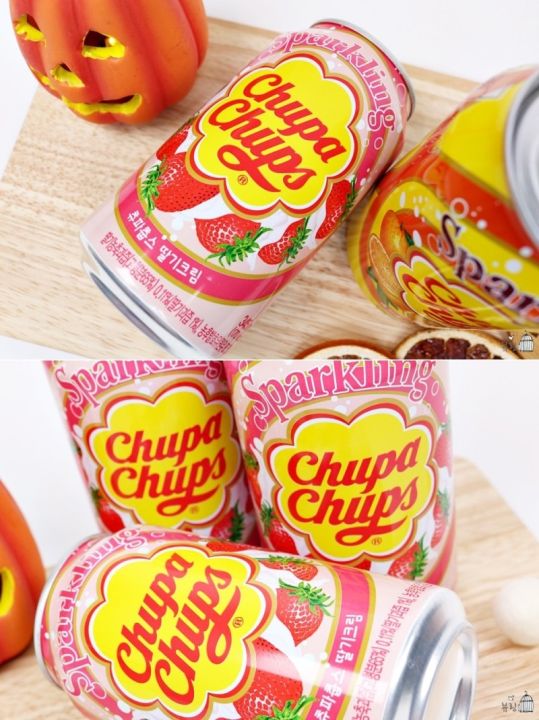 น้ำผลไม้เกาหลีผสมโซดา-จูปาจุ๊ปส์-chupa-chups-drinks-sparkling-soda-345ml