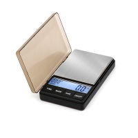 Mini Coffee Scale Timer 1000 x 0.1g Digital Gram Scale Large LCD Screen Espresso Scale Tare Function Gold Jewelry Scale