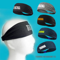 Tourna Headband V2 ผ้าคาดศรีษะ ซับเหงื่อ สำหรับ เทนนิส แบดมินตัน และทุกกีฬา แบบยางยืดรัด