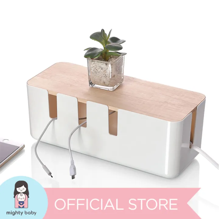 UrbanFinds Power Strip Storage Box & Cable Organizer (TL2501) Lazada PH