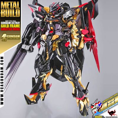 BANDAI TAMASHII NATIONS METAL BUILD GUNDAM ASTRAY GOLD FRAME AMATSU MINA กันดั้ม ฟิกเกอร์ VCA GUNDAM