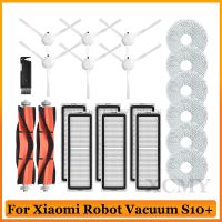 For Xiaomi Robot Vacuum S10 / S10 Plus Robot Vacuums Cleaner Spare Parts Main Side Brush Hepa Filter Mop Cloths Replacement