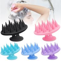 ☄✢ Silicone Scalp Hair Massager Brush Shampoo Massage Comb Bath Wash Clean Care Hair Root Scalp Massager Shower Brush Care Hair Too