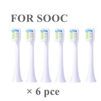 ZZOOI 6PCS Replacement Toothbrush Heads fir for Soocas X3/X1/X5 for xiaomi Mijia Soocare T300 T500 Electric Tooth Brush Heads