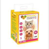 DAILI PET แผ่นรองซับ 30x45 cm. (บรรจุ 100 ชิ้น)