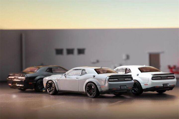 pre-order-sh-stance-hunters-1-64-dodge-srt-hellcat-metallic-white-grey-black-diecast-model-car