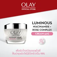 New! OLAY Luminous Niacinamide+Rose Complex Moisturiser Cream 50g