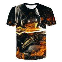 2023 New Style Mortal Kombat 3D Print T-shirt New Fashion Casual Men Women Short Sleeve T Shirts Streetwear Cool Game Clothes