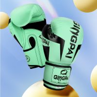 Kick Boxing Gloves for Adult Men Women PU Karate Muay Thai Guantes De Boxeo Free Fight MMA Sanda Training Adults Kids Equipment