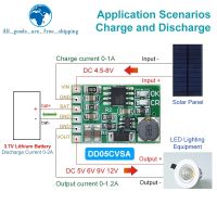 【YD】 3.7V 4.2V Charger 5V 6V 9V 12V Discharger Board Converter Boost Module Diy Lithium Battery