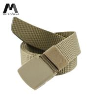 MicroBang เข็มขัดบุรุษชายกีฬากลางแจ้งไนลอนสายรัดผ้าใบ nylon Canvas Men Belt