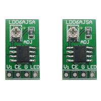 2X DC 3.3V 3.7V 5V LED Driver 30-1500MA Constant Current Adjustable Module PWM Control Board for USB 18650 Li-Ion