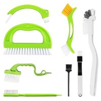 8 Pack Grout Cleaner Brush Hand Held Groove Space Cleaning Tools Tile Joint Scrub Brush To Deep Clean