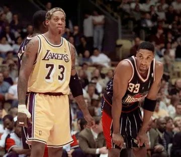 99' Lakers Dennis Rodman jersey