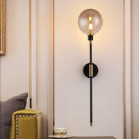 Modern Sconce Minimalist Nordic Ho Aisle Corridor Lamp Designer Living Room Bedroom Study Magic Beans Glass Wall Light 220V