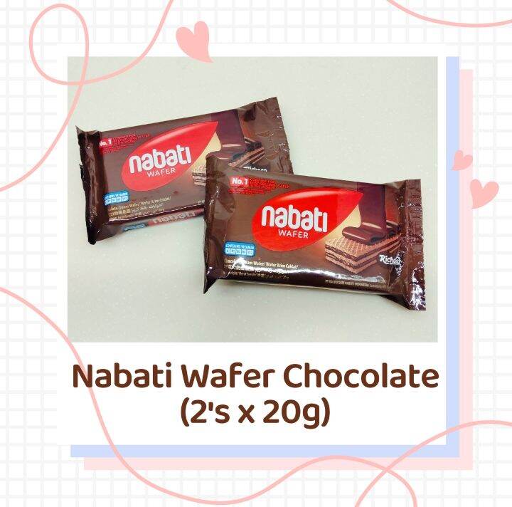 Nabati Chocolate Wafer Biscuit Lazada