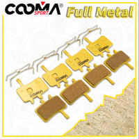 Bicycle Disc Brake Pads for Avid BB7 Juicy 3 5 7 Ultimate Disc Brake  4 Pairs  Gold Full Metal Other Bike parts