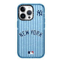 เคสป้องกันทีพียูอ่อนเคสระยิบระยับแบบใสสำหรับผู้หญิง New York MLB เคสกากเพชรสำหรับ iPhone 14 13 12 11 Pro Max