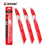 EZARC 1/2/3Pcs Carbide Reciprocating Saw Blade R678HM R978HM Endurance for Thick MetalCast Iron Alloy Steel 150mm / 225mm 8TPI