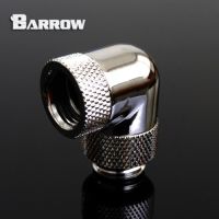 Barrow อะแดปเตอร์ที่ฟิตติ้งแบบหมุนได้90องศา G1สีเงินสีดำ/4thread 90องศาสำหรับ Twt90s-v2อะแดปเตอร์ระบายความร้อนด้วยน้ำ