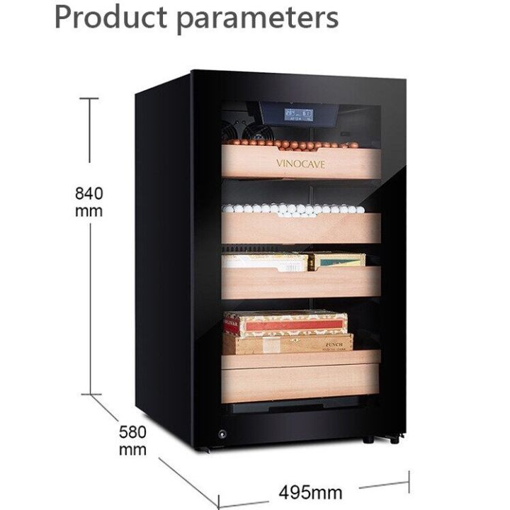 ตู้เก็บซิการ์-ตู้แช่-ตู้ควบคุมความชื้น-electronic-cigar-humidors-cabinet-113-l-16-22-c-ตู้รักษาอุณหภูมิ-ตู้แช่ซิการ์-ตู้ซิการ์-ตู้กันความชื้น-ตู้ไวน์