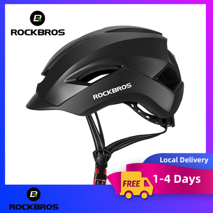 【Local Delivery】ROCKBROS Bike Helmet EPS Integrally-shaped MTB Helmet ...