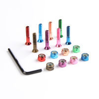 Wholesale DIY Skateboard Hardwares Skate Board Screws For Installing Trucks Skateboarding Truck Gilt Screws Hardware