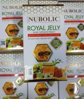 NUBOLIC Royal Jelly 6% 10-HDA 1,500 mg. นมผึ้งแท้ 100% นูโบลิก 365 เม็ด 1 กระปุก