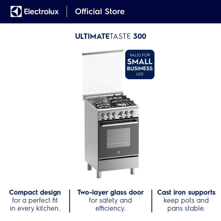 Electrolux EKM5212X 50cm 2 Gas Burner & 1 Electric Hot Plate and 62L