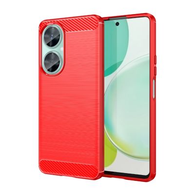 เคส11i Huawei Nova ฝาครอบด้านหลังซิลิโคน TPU คาร์บอนไฟเบอร์สำหรับ Huawei Nova 11i เกราะเคสโทรศัพท์แบบนิ่ม