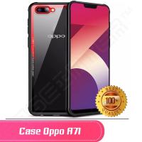 พร้อมส่งทันที !! Case Oppo A71 เคสออฟโป้ A71 เคสใส ขอบสีดำแดง,ขอบดำล้วน เคสกันกระเเทก สินค้าใหม่ ขายดีสุด Korean  Ultra Thin Soft TPU+Acrylic Tempered Glass Phone Case Cover For OPPO A71 รับประกันความพอใจ ไม่ถูกใจยินดีคืนเงิน 100%