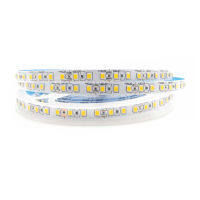 Golden Yellow 5m Non Waterproof Set DC12V LED Strip 2835 8mm IP20 120LEDsm for Home Decoration 12V DC flexible led tape ribbon