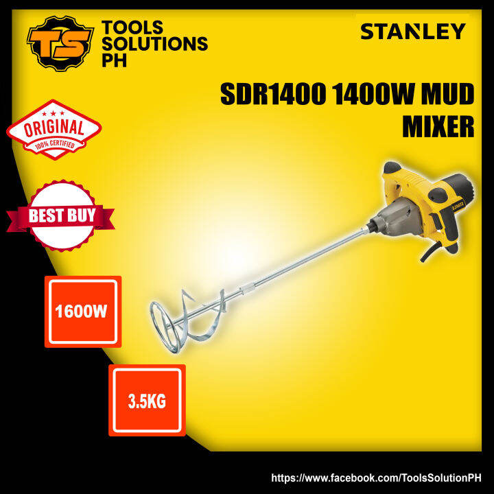 STANLEY SDR1400 1400W MUD MIXER Lazada PH