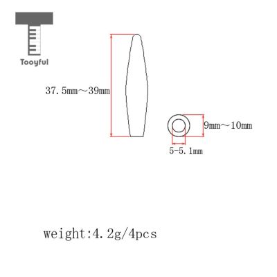 ；‘【； Tooyful 4 Pieces Tremolo Arm Tips Whammy Bar Caps For Electric Guitar Replacement Parts