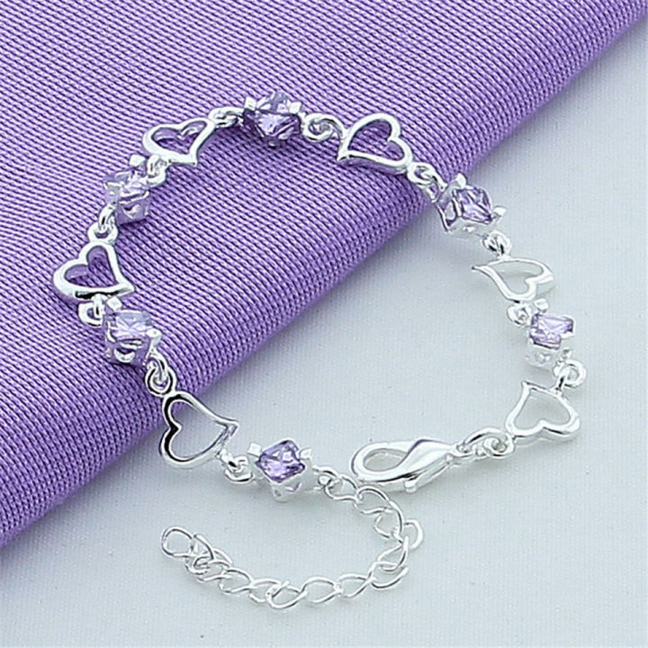 fashion-925-silver-bracelet-for-women-heart-purple-crystal-zircon-bracelet-jewelry-gift-feminina