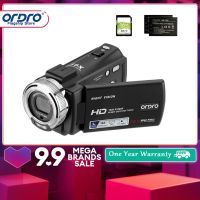 ORDRO HDV-V12 HD 1080P 30fps 30MP กล้องวิดีโอ IR Night Vision เครื่องบันทึกวิดีโอกล้องมินิกล้องแบบพกพา DV กล้องวิดีโอ