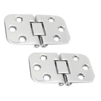 Boat Cabin Hatch Door Hinge 2.8Inch X 1.7Inch   Marine Grade Stainless Steel Boat Flush Mount Hinge Accessories